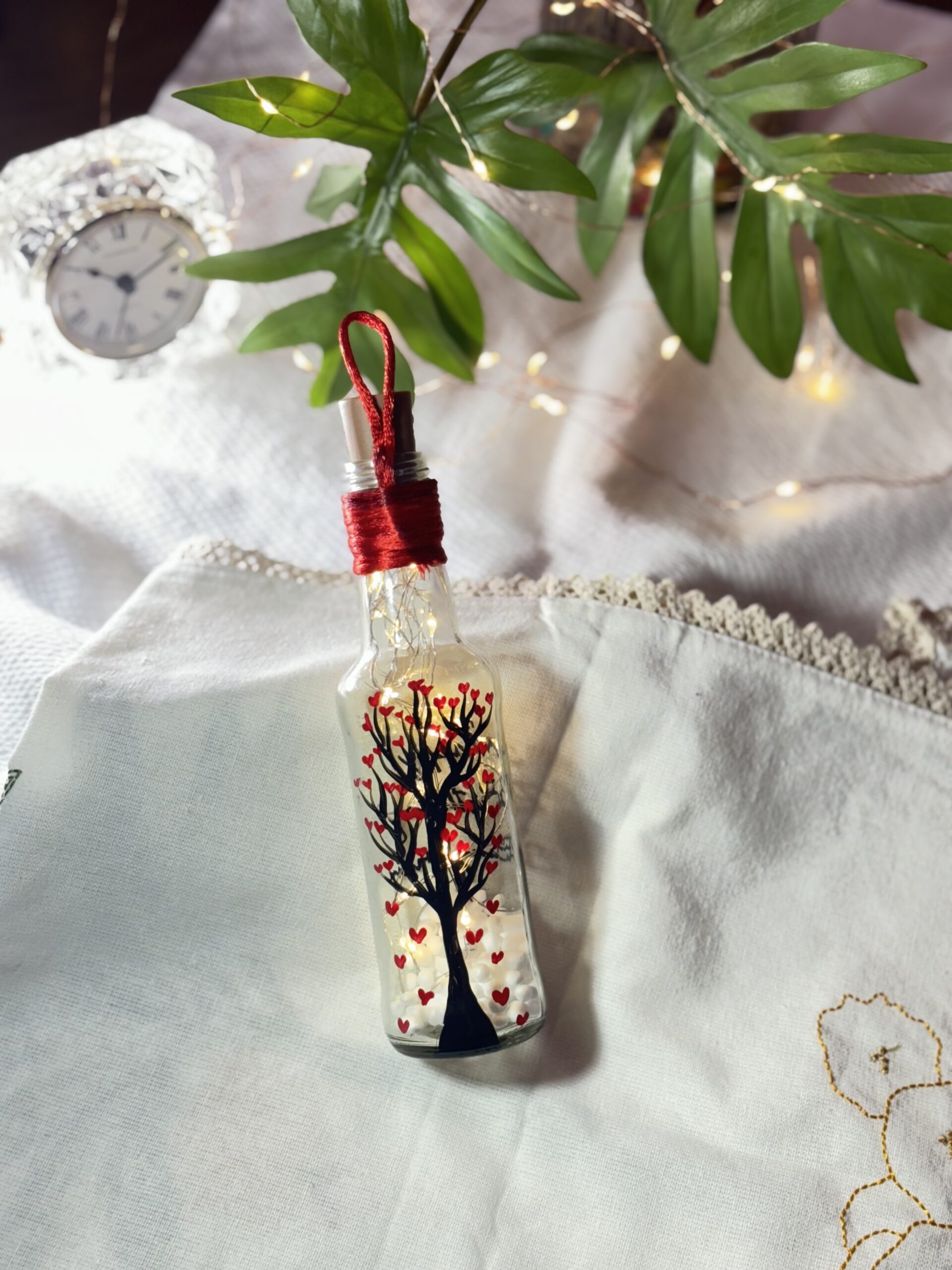 Red Heart Tree Bottles (Without Photo)